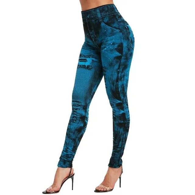 Sexy Women Elastic Shaping For Sports Yoga Leggings