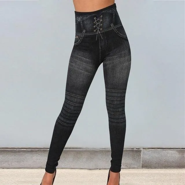 Sexy Women Elastic Shaping For Sports Yoga Leggings