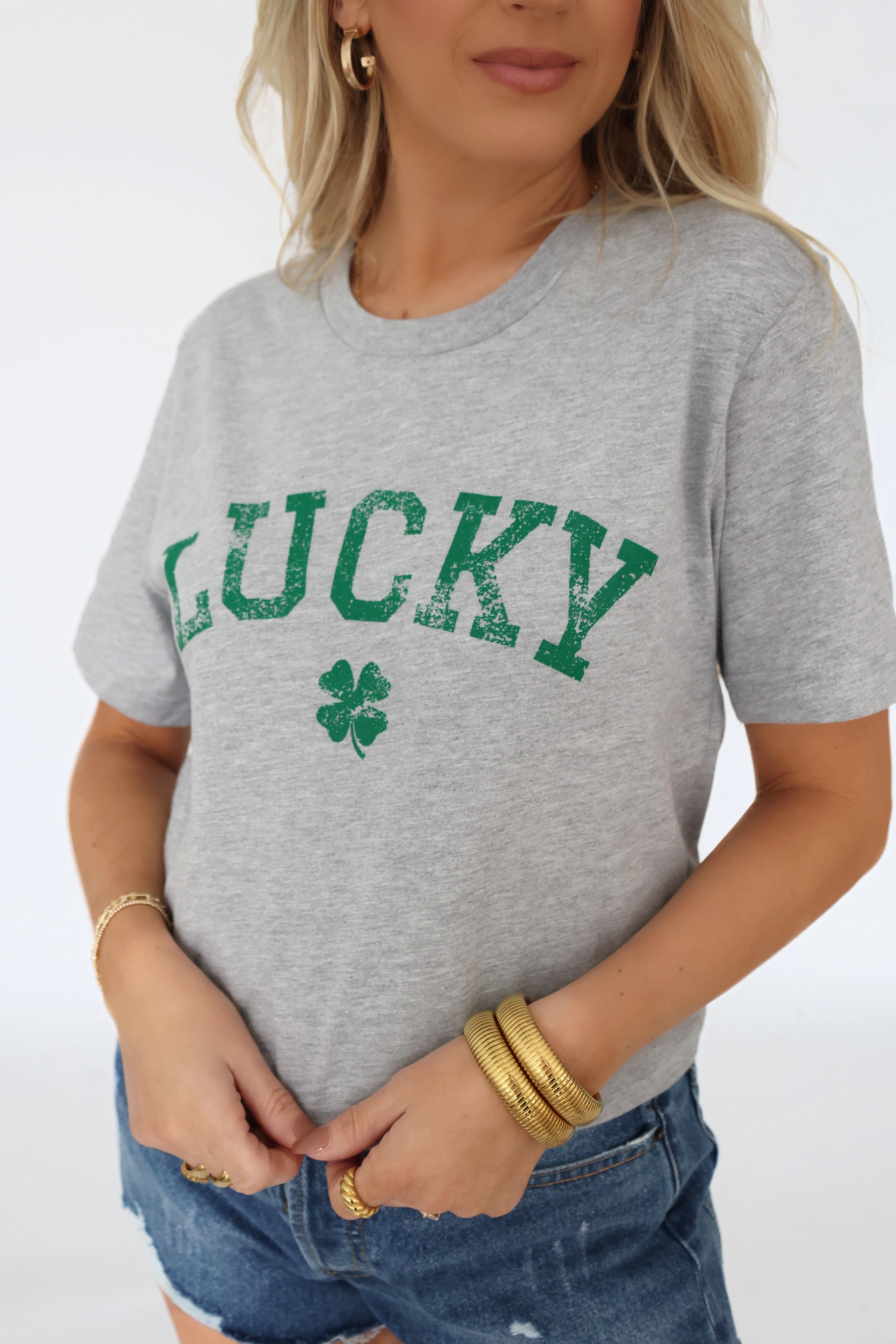 Cool Fabric Shamrock Graphic Tee (FINAL SALE)