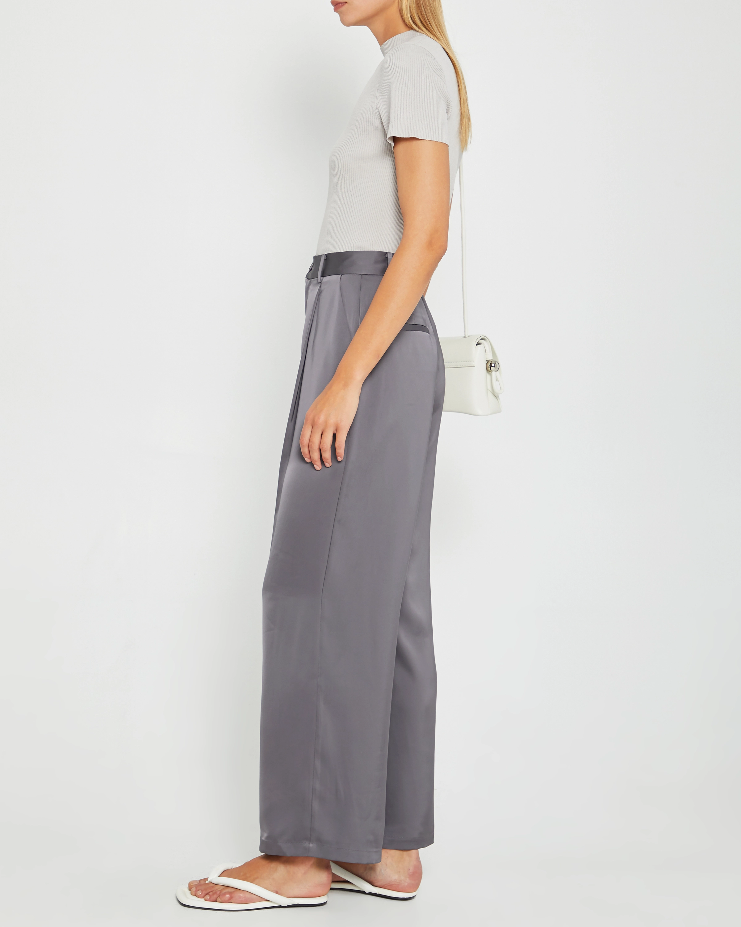 Keefa High Waisted Pant Body-Hugging Fit Minimal Vibe