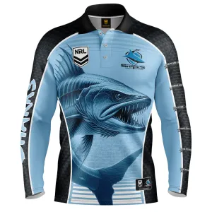 Sharks Barracuda Fishing Shirt