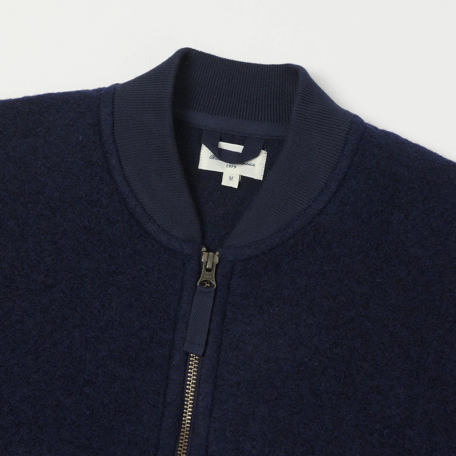 Multi Pocket System Ethical Manufacturing Hartford 'David' Knitted Wool Jacket - Navy