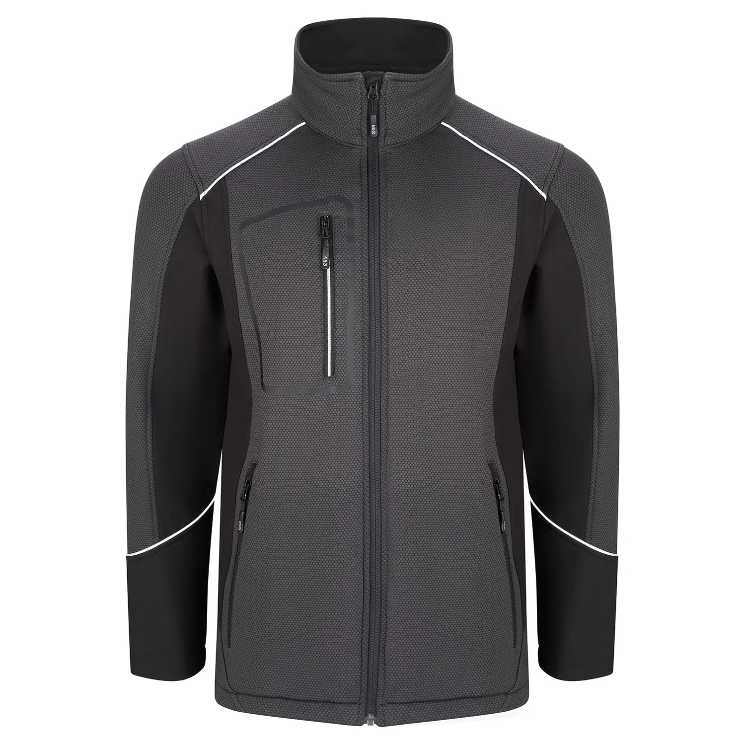 Shearwater Softshell | GR Body - BK Side - BK Print