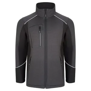 Shearwater Softshell | GR Body - BK Side - BK Print