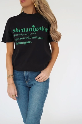 Shenanigator Graphic Tee (final sale) VentedBack