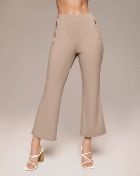 HighDensityWeave Light Fit Shift Kick Flare Pant