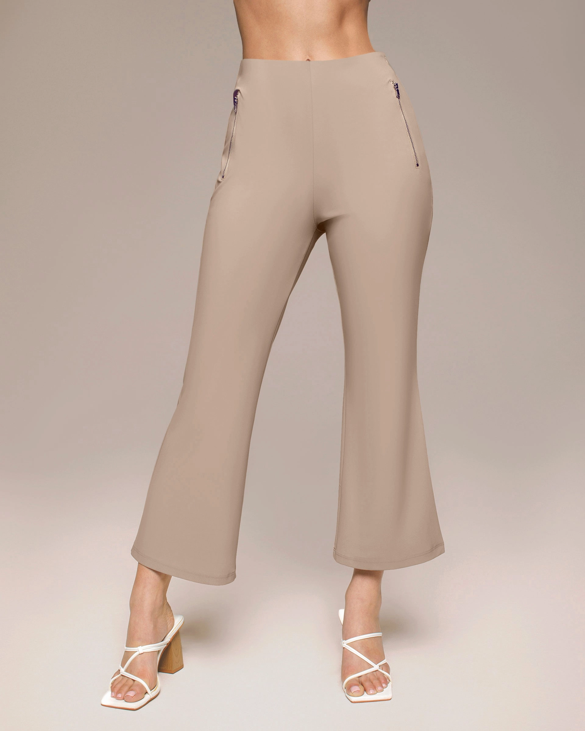 HighDensityWeave Light Fit Shift Kick Flare Pant