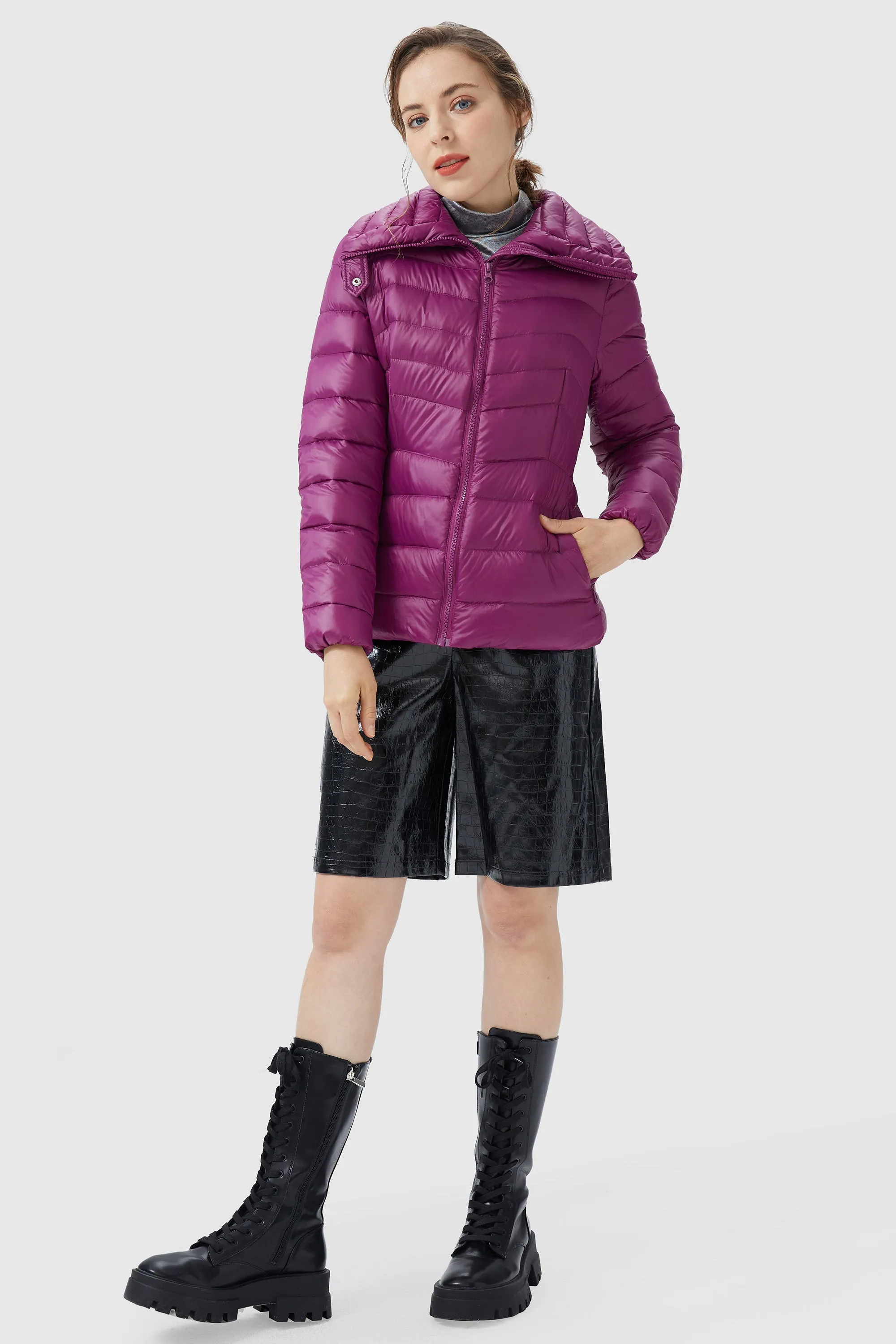 Short Light Packable Down Jacket