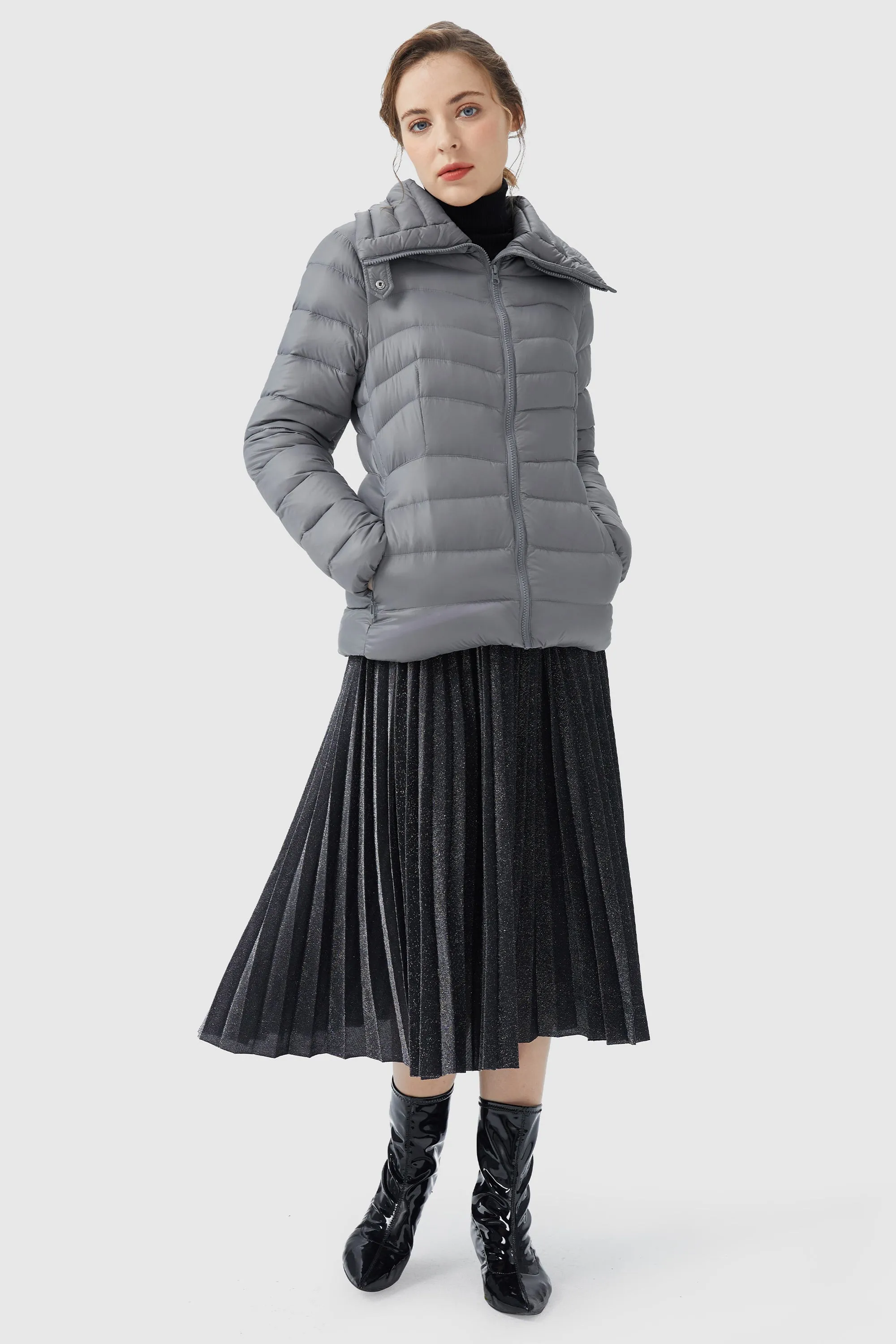 Short Light Packable Down Jacket