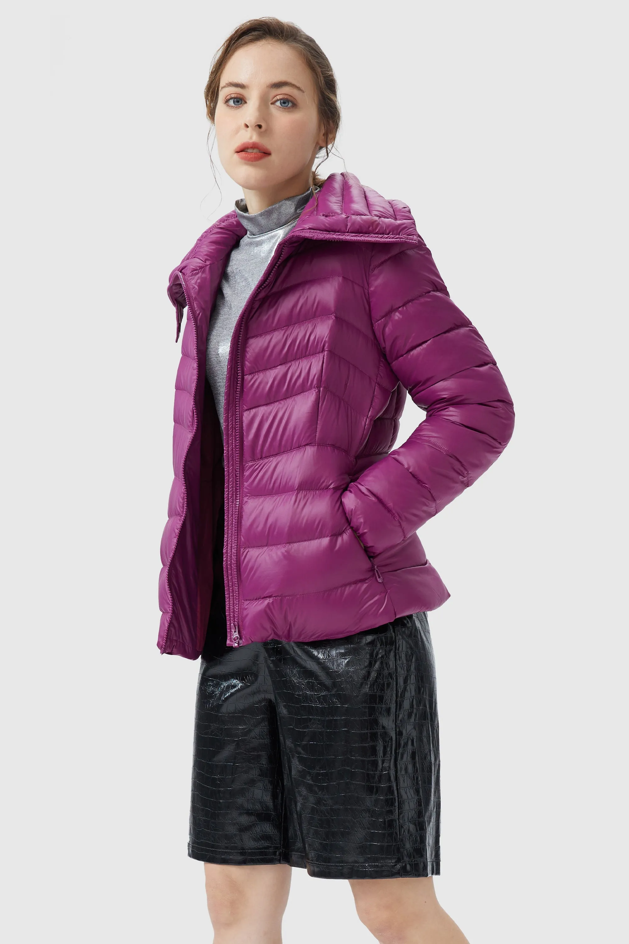 Short Light Packable Down Jacket