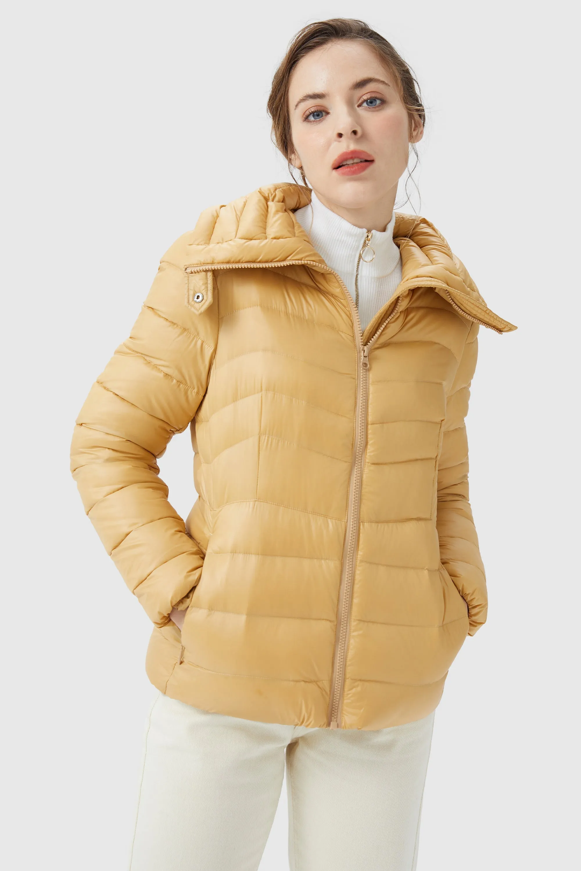 Short Light Packable Down Jacket