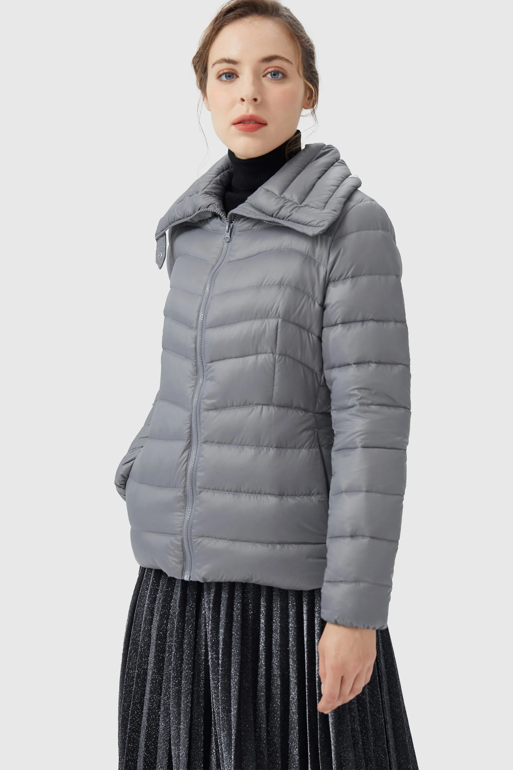 Short Light Packable Down Jacket