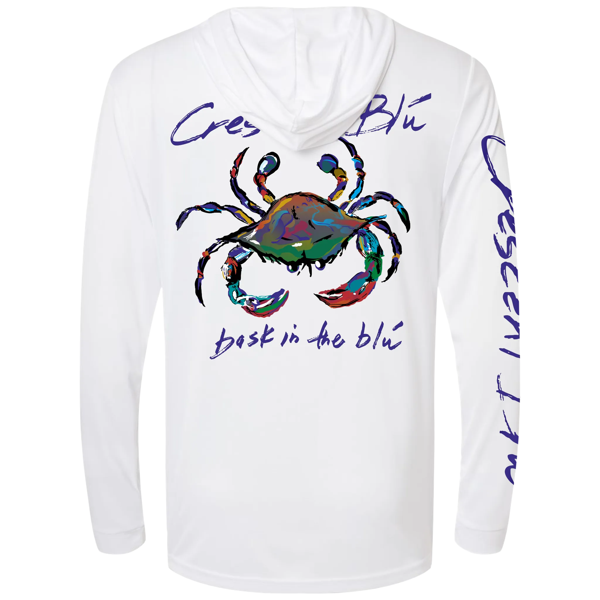 Signature Crab Hoodie UPF Sun Shirts