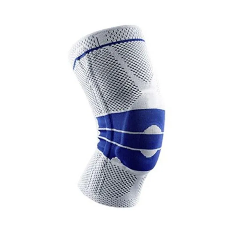 Silicone Spring Knee Compression Sleeve with Side Stabilizers