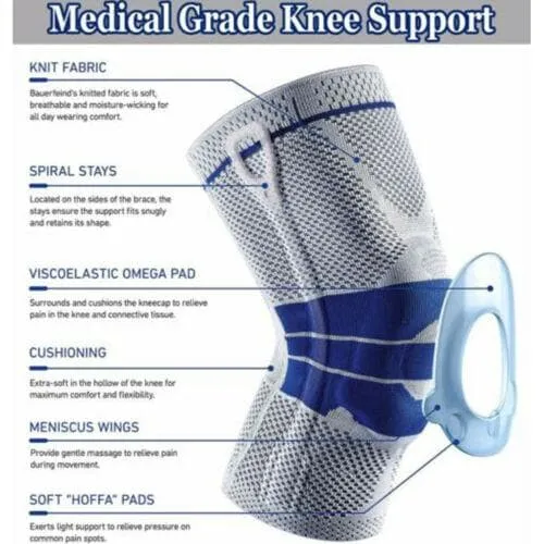 Silicone Spring Knee Protection Sleeve