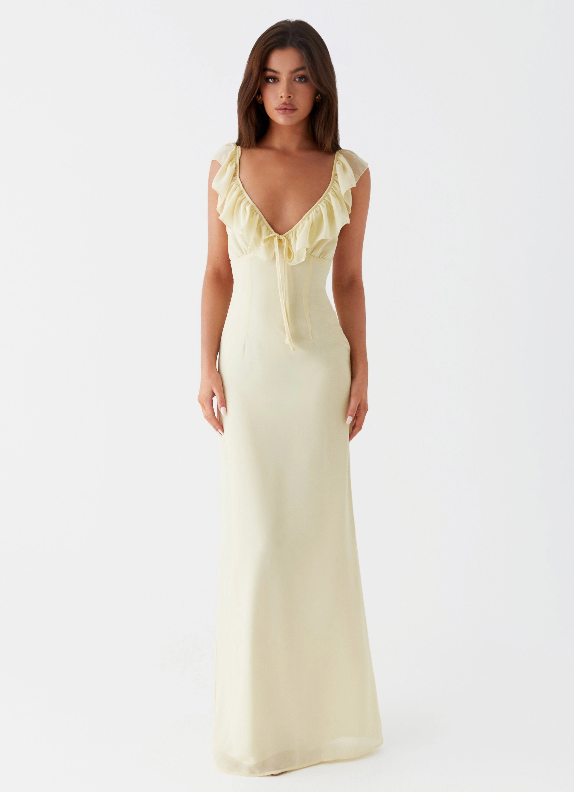 Morning Wear Silvie Maxi Dress - Yellow