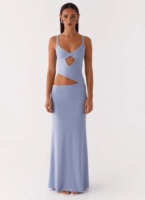 Clean Style Jocelyn Maxi Dress - Blue