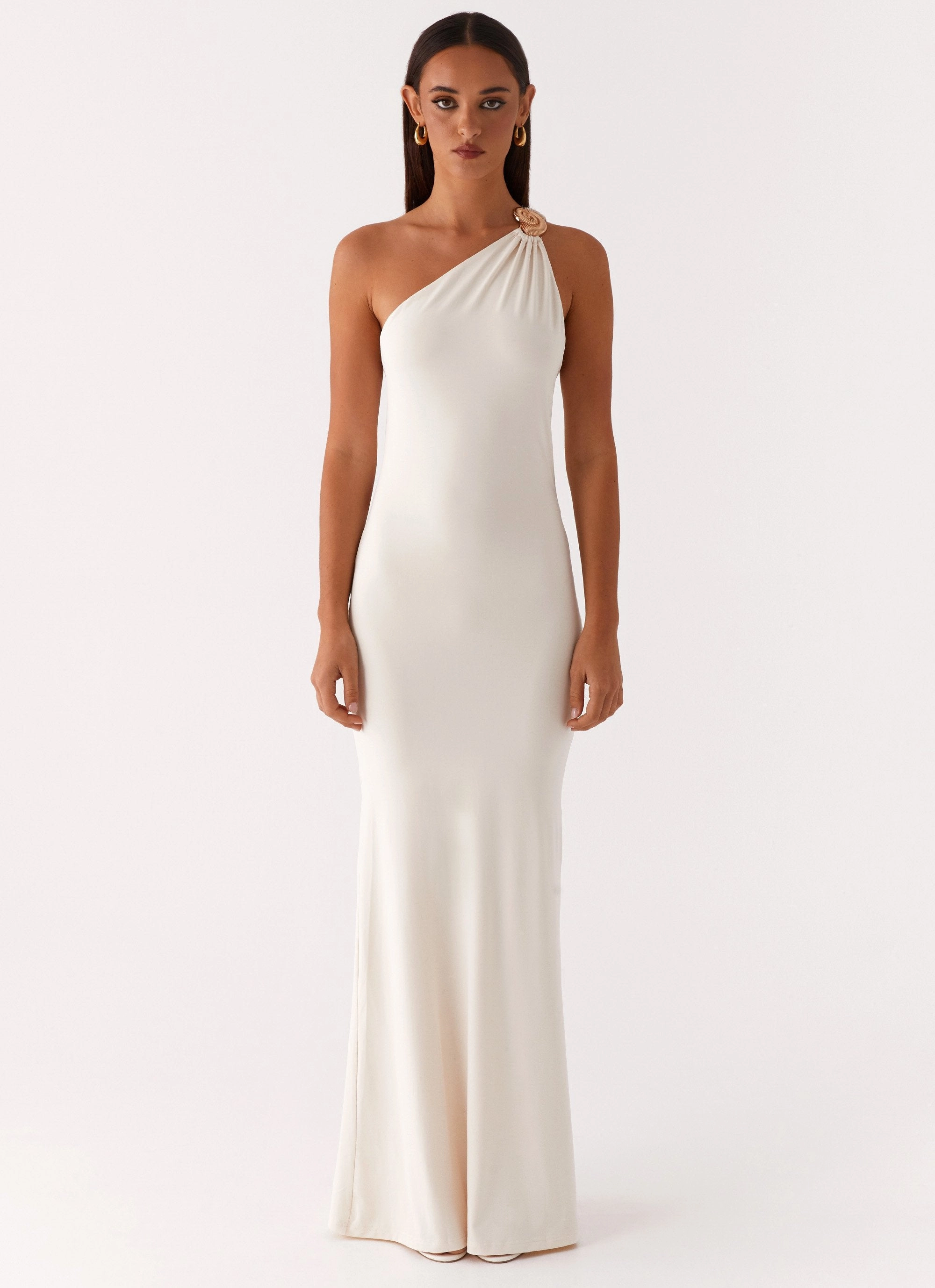 Infinity Maxi Dress - Ivory Air Layer
