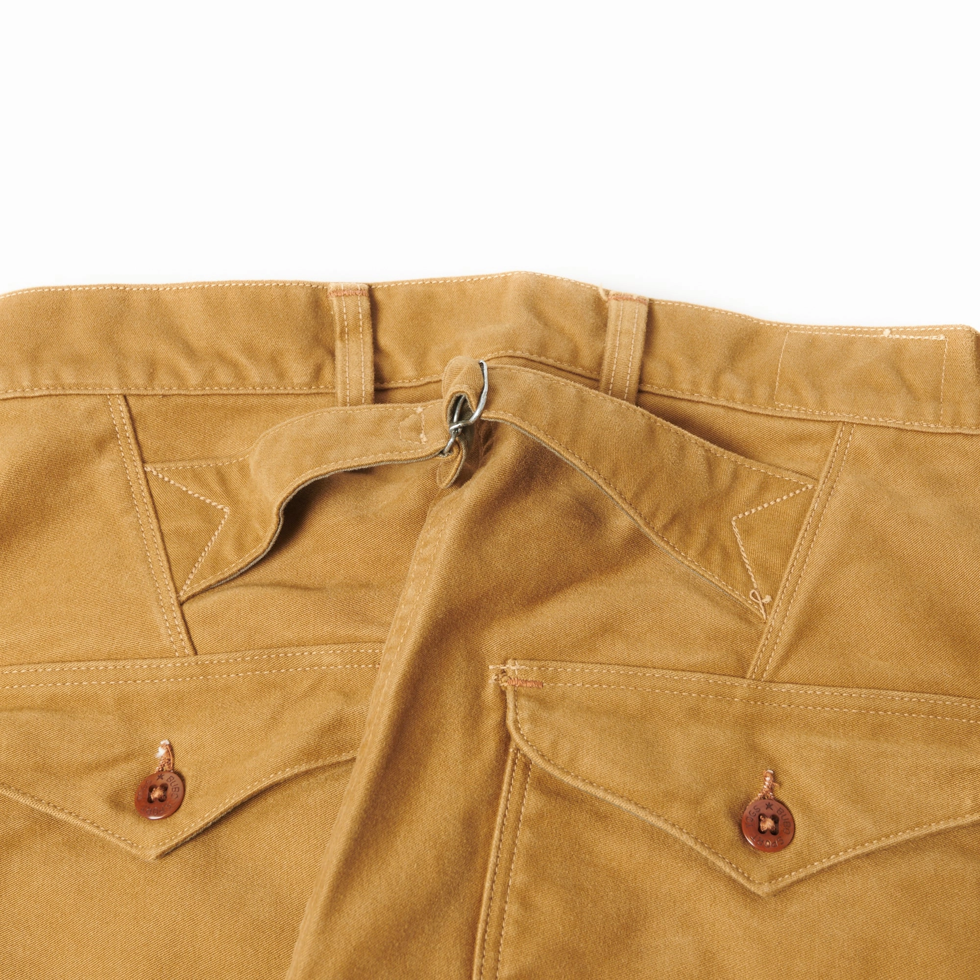 Freewheelers & Co Great Lakes 'Utica' Trouser - Camel Sport Comfort Cozy Touch