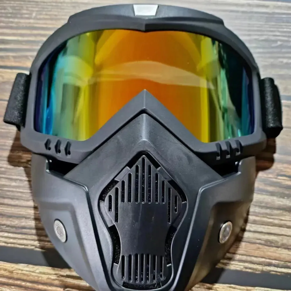 SKI GOGGLES with Face Mask