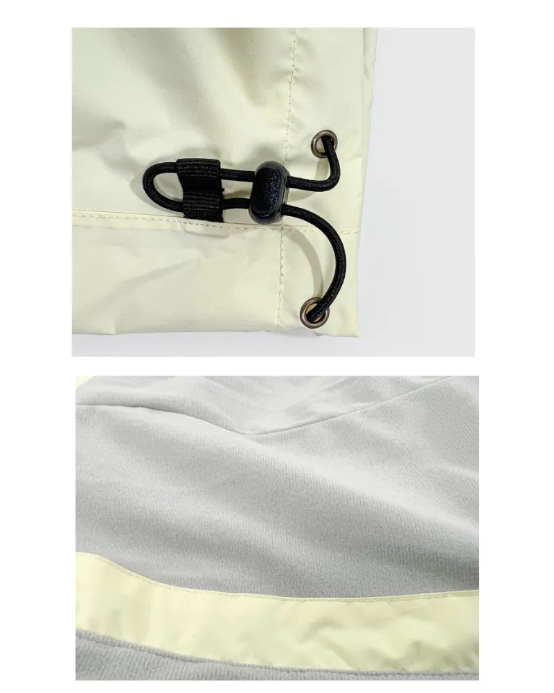 Ski Wear Snowboard Gear Reflective Stripe Unisex Ski Bibs