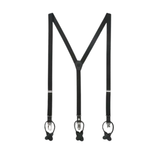 Skinny Suspenders - Jet Set Black
