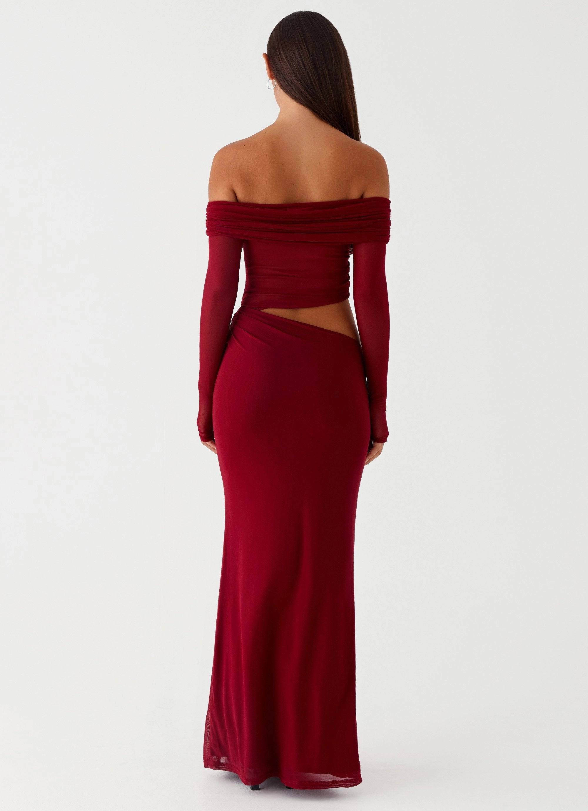 Emery Maxi Dress - Cherry Red Casual and Stylish