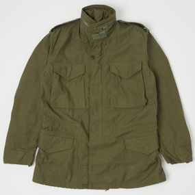 Buzz Rickson's U.S. Army M-65 Field Jacket - Olive Drab YKK Fasteners