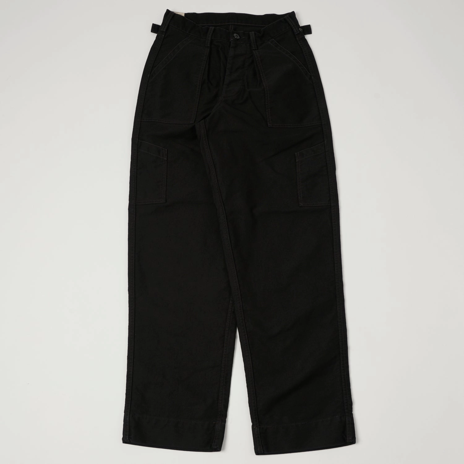 Cozy Stretch Fit StretchWaistband Freewheelers & Co 'USAF Air Crew' Utility Trouser - Navy