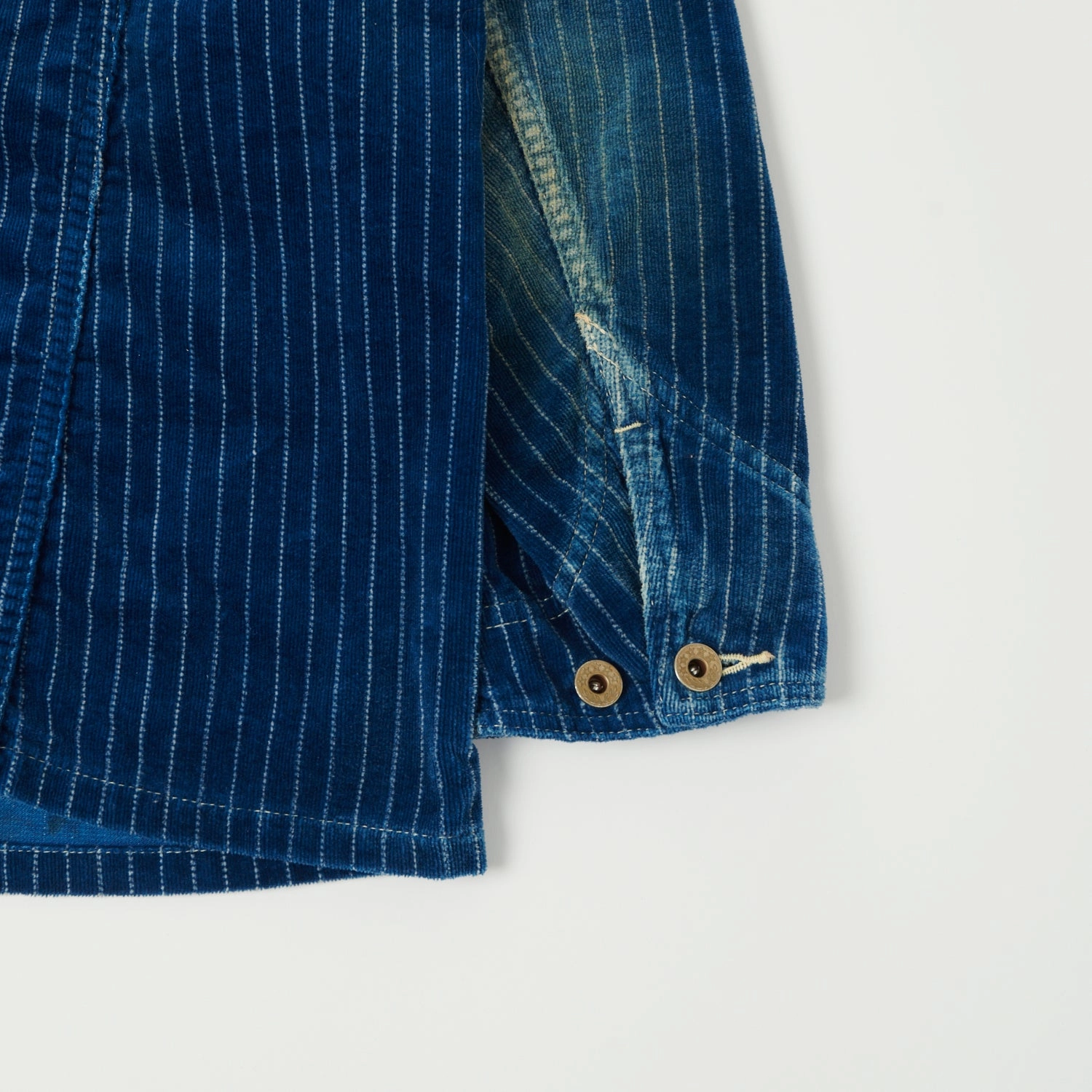 All Purpose Outerwear Versatile Fit Layer Full Count 2015 Wabash Corduroy Chore Jacket - Heavy Wash