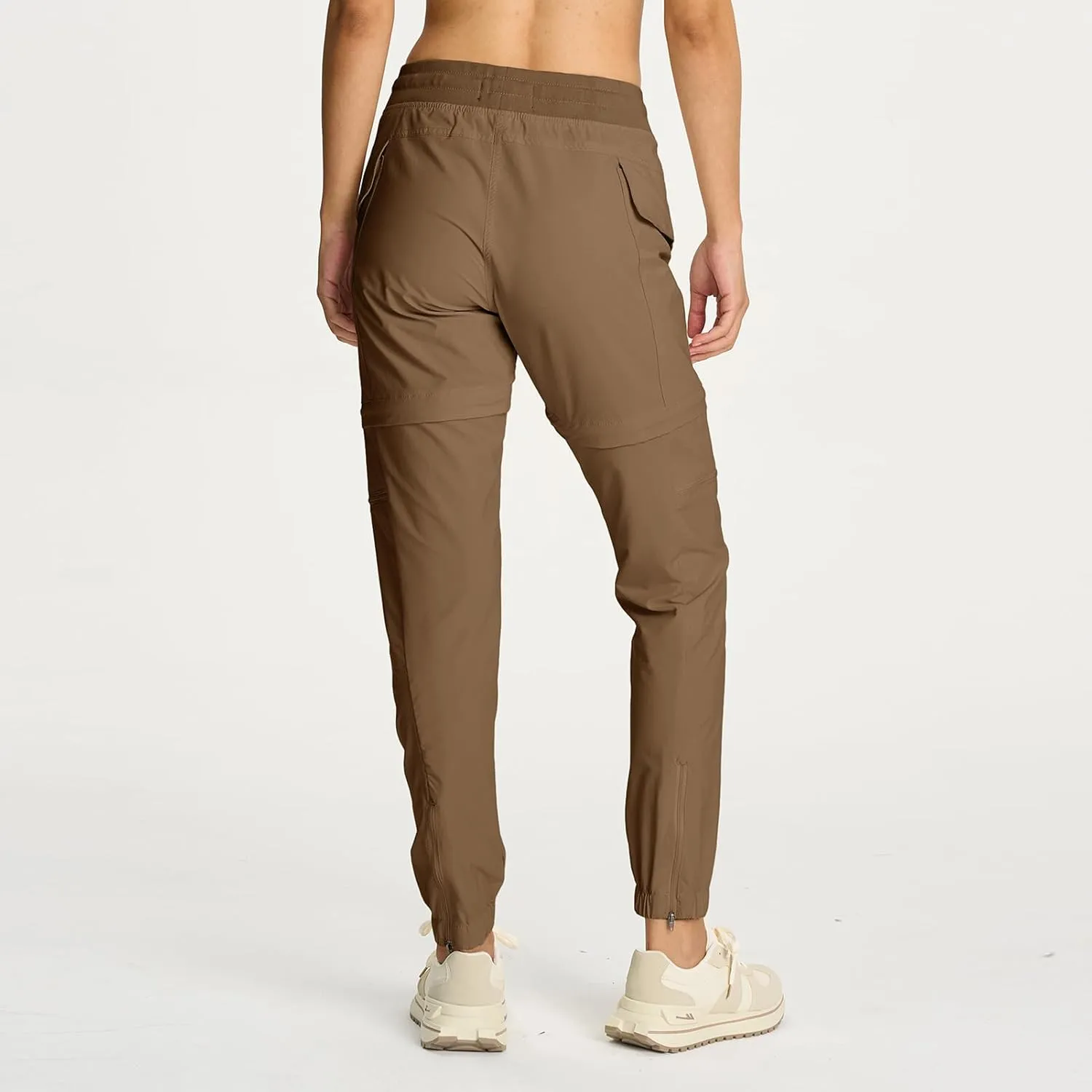 smawell Women's Hiking Pants Convertible Lightweight Zip-Off Outdoor Pants Quick Dry Joggers with Pocket
