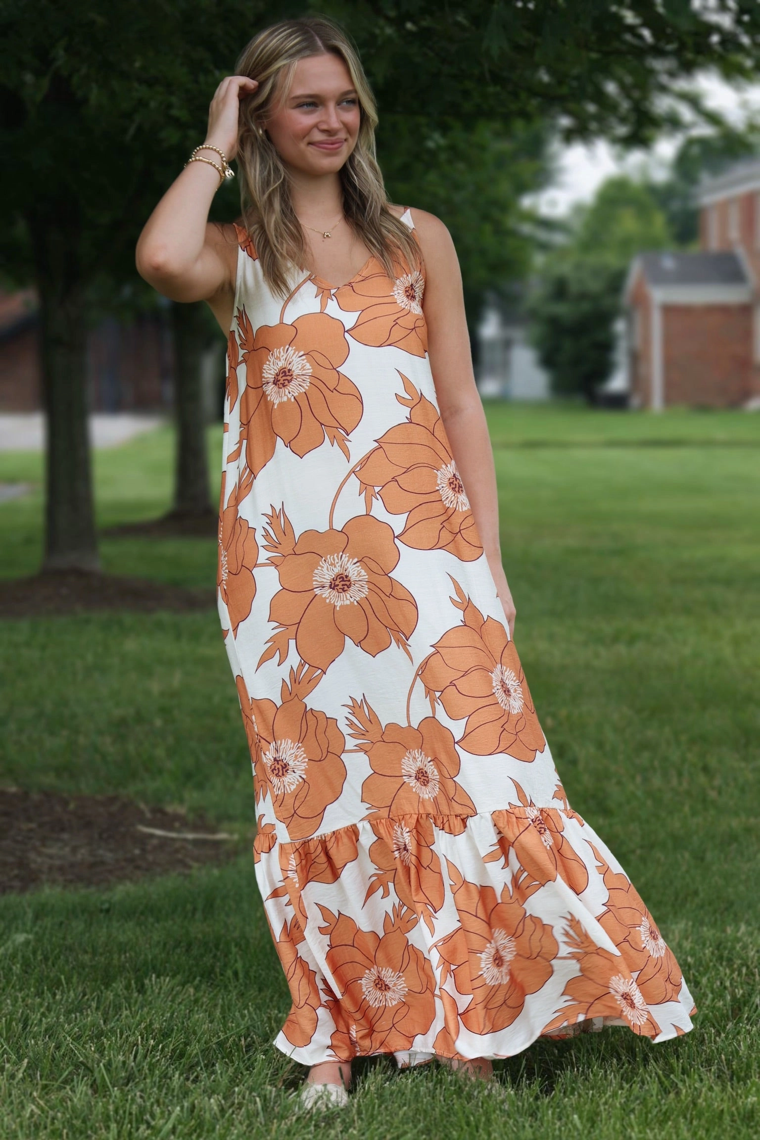 Arden Maxi Dress (Final Sale) Breathable Construction ZeroWastePattern