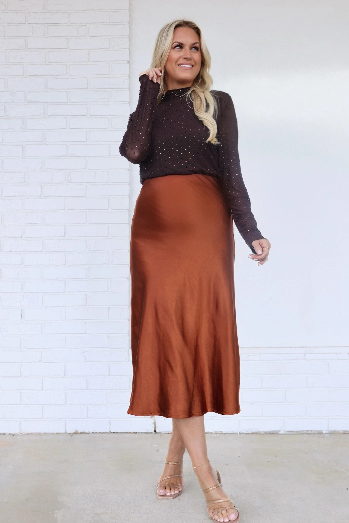 Moonshine Mesh Top TurtleneckDesign