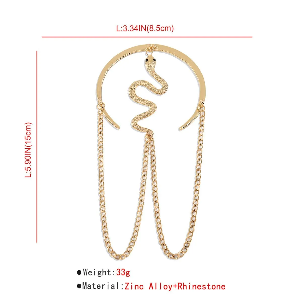 Snake chain armbands