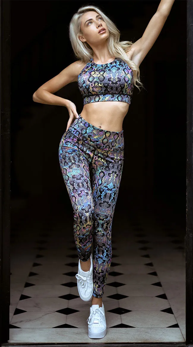 Snake It Out Yoga Leggings