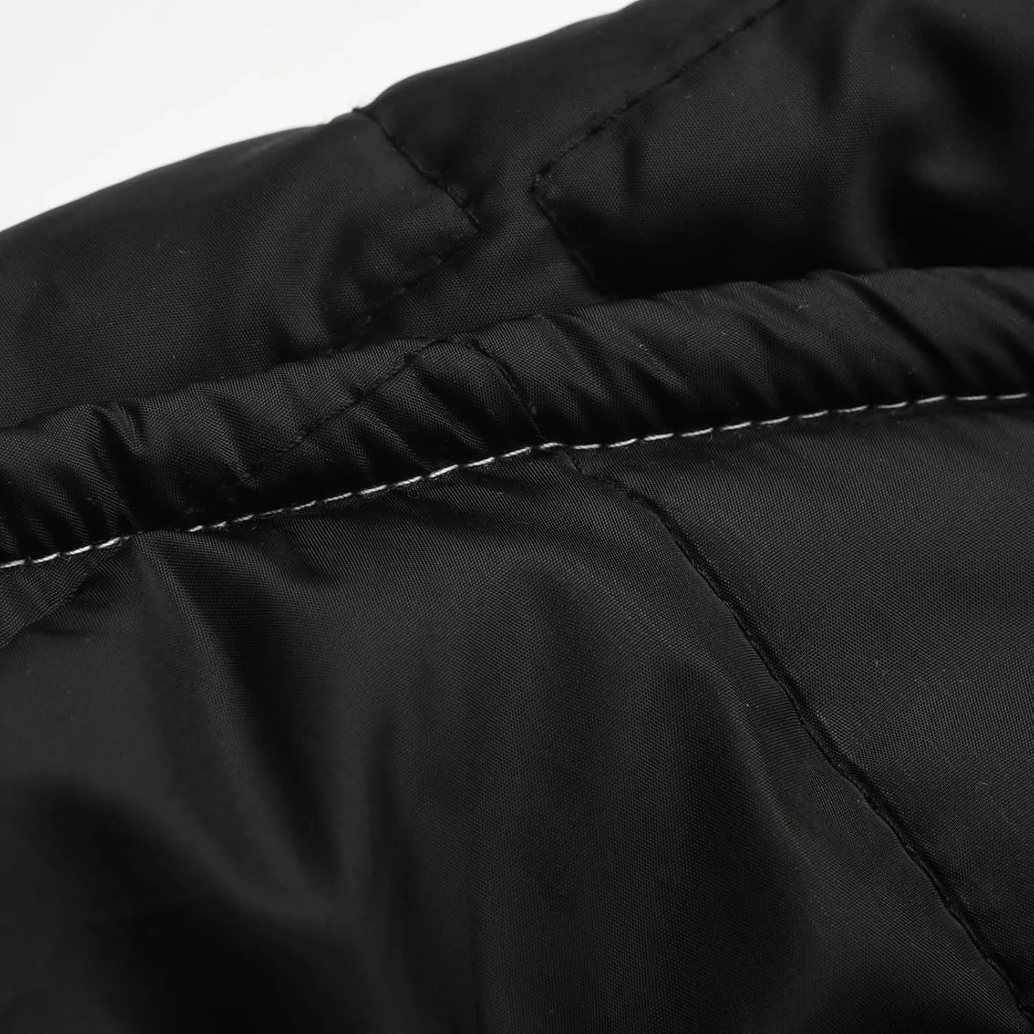 Snow Pants Womens Winter Ski Pants Thick Fleece Lined Joggers Quilted Down Puffer Trousers with Pockets