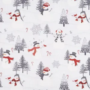 Snowy Wishes - Scenic Gray Yardage