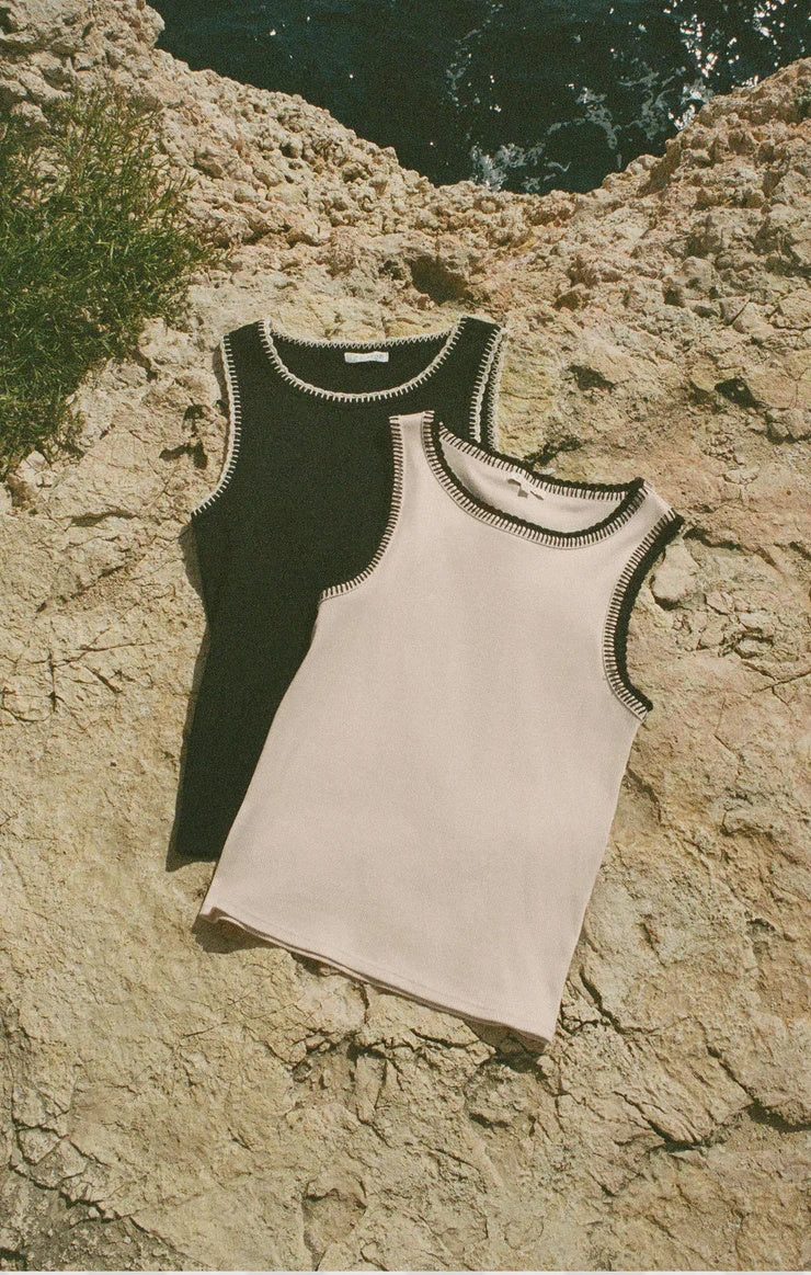 Garment Washed Social Tank