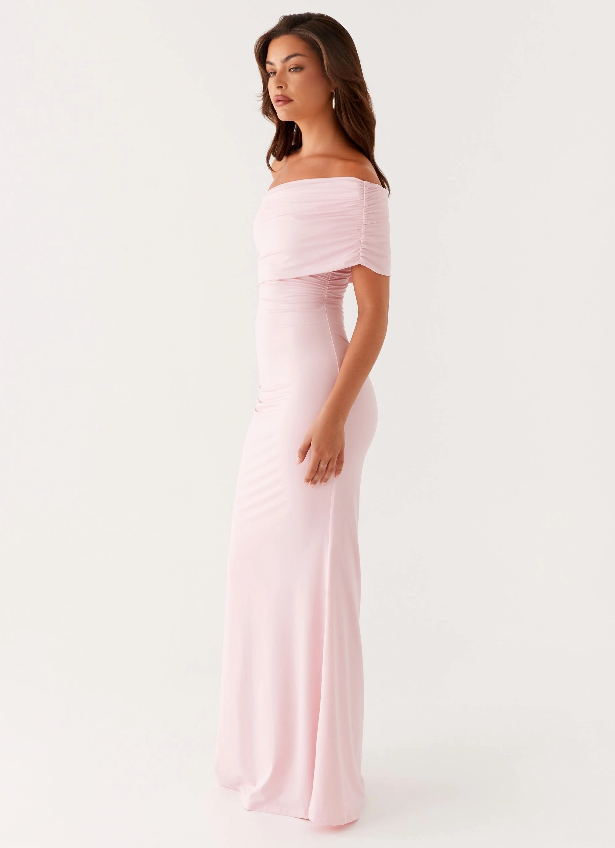 Chic Spirit Tailored Wear Socialite Maxi Dress - Pink