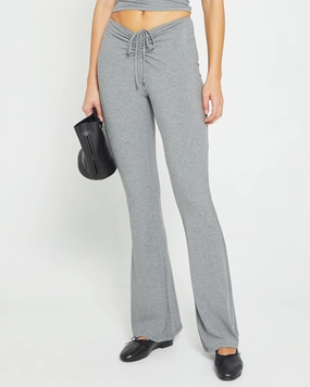 Soft Lounge Ruched Pant Slim Comfort