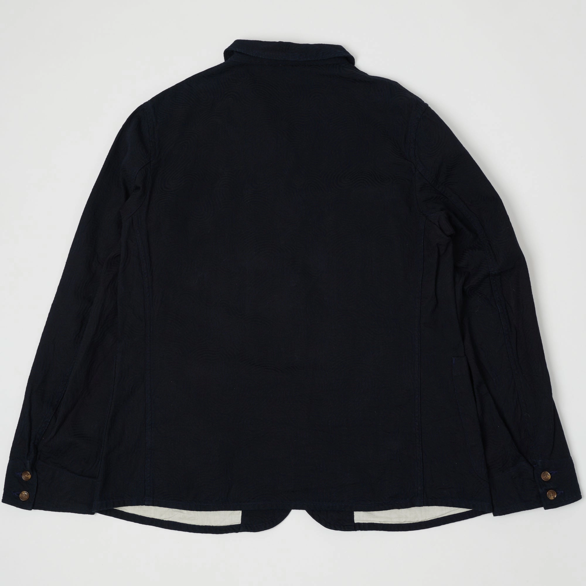 ReinforcedSeams Durable Coating Spellbound Spiral Fabric Blazer - Indigo