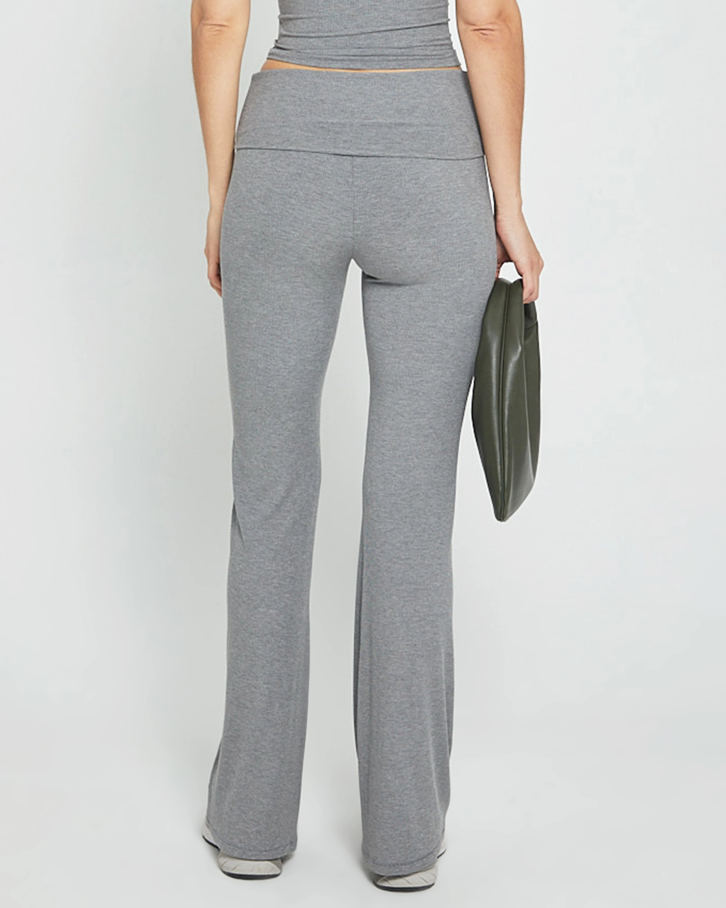 Basic Utility Soft Lounge Foldover Pant