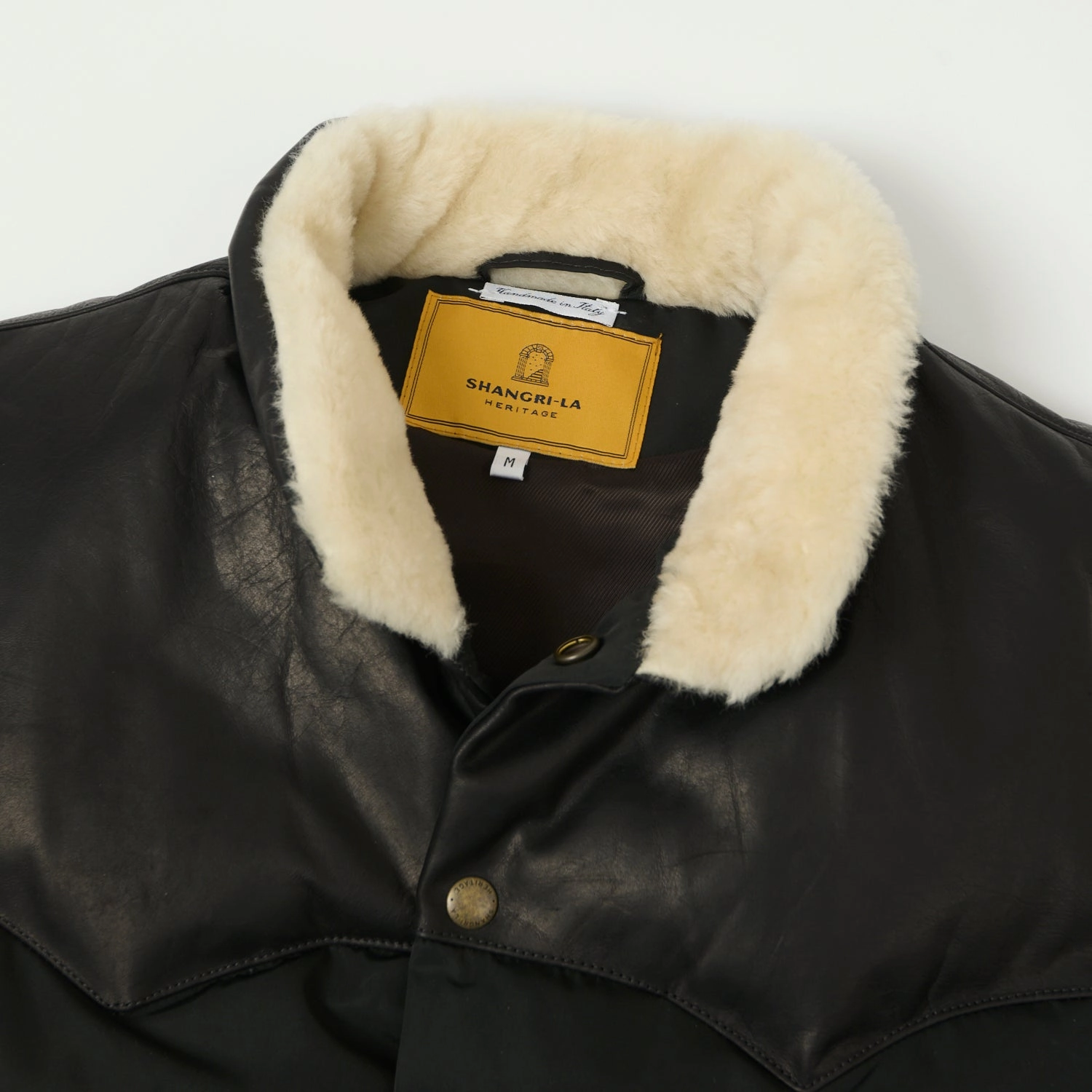 Shangri-La Heritage 'Bivacco' Western Down Vest - Black Stretch Weave Fabric Wind Resistant