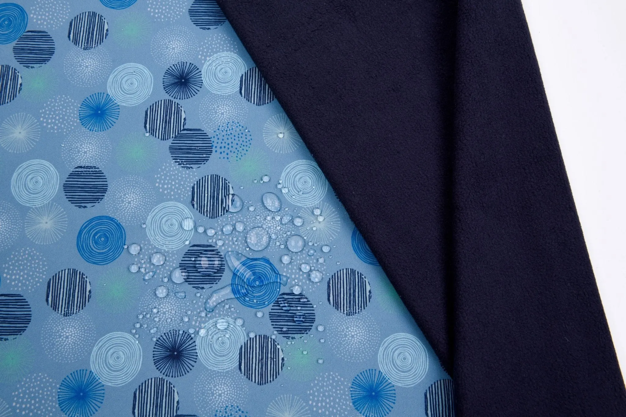 Softshell Fabric Fireworks Water Repellent Resistant