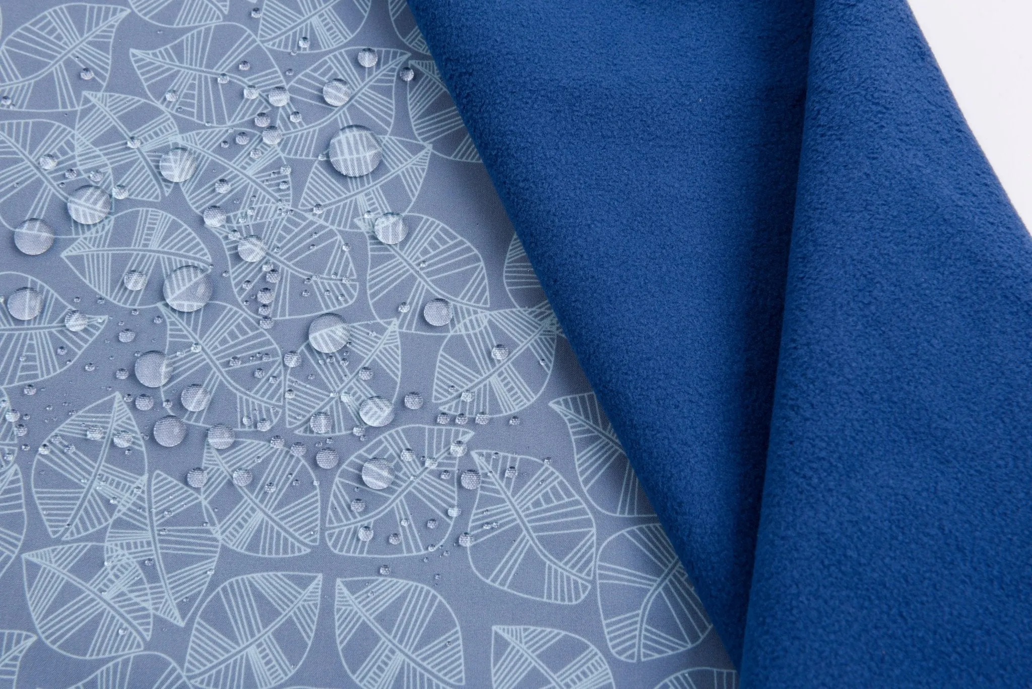 Softshell Fabric Leaves Waterproof Water Repellent Resistant