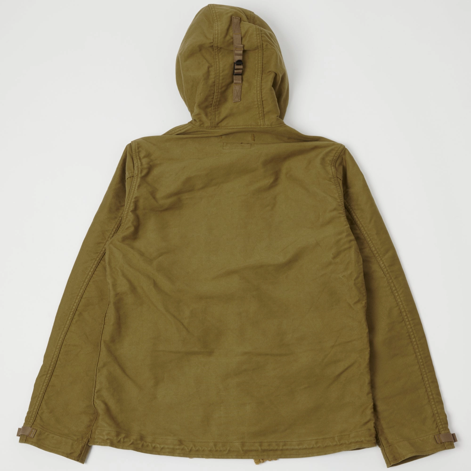 Freewheelers & Co U.S. Army Deck Worker Parka - Khaki Beige Anti Static Finish