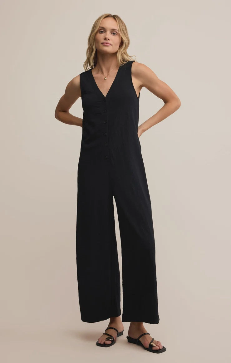 Solace Jumpsuit NonRestrictive Fit High Collar Option