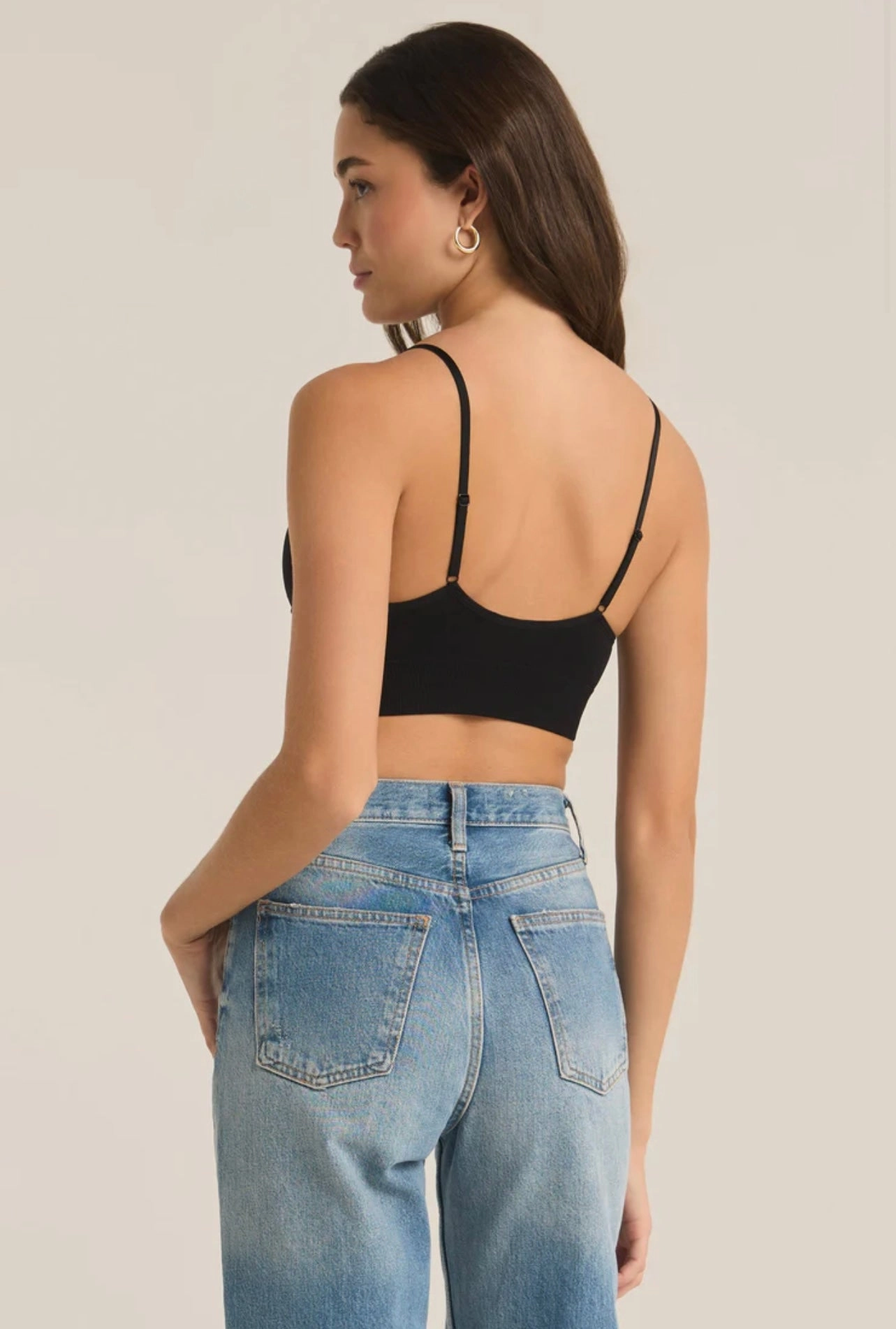 QuickDryTech LowProfileZipperSystem Sophia T-Shirt Bra - Black