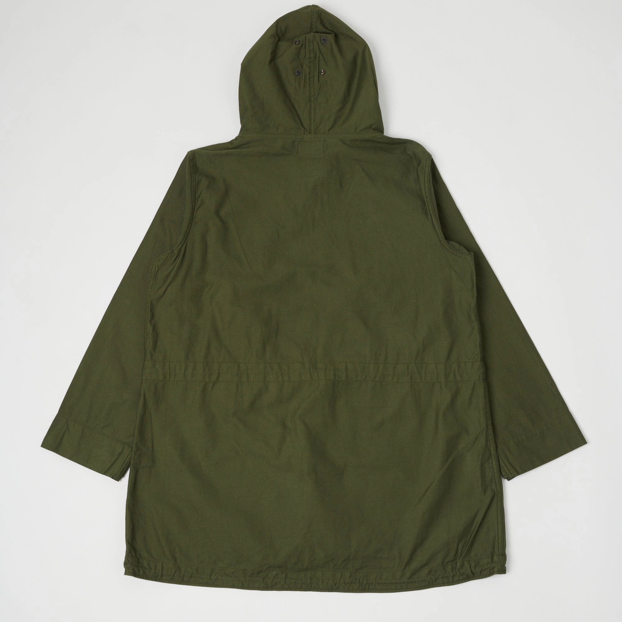 Spellbound Canvas Smock Jacket - Army Green Modular Attachment Points Four Way Stretch Material