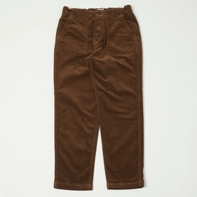 Casual Performance Wear Relaxed Comfort Wear Spellbound Corduroy Baker Trouser - Earth